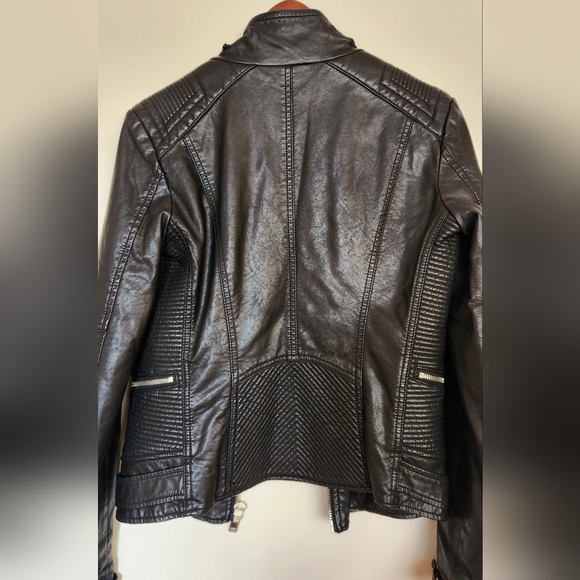 Artificial leather jacket size S - Picture 3 of 4